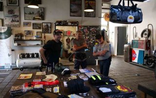 Looking aroung during the party