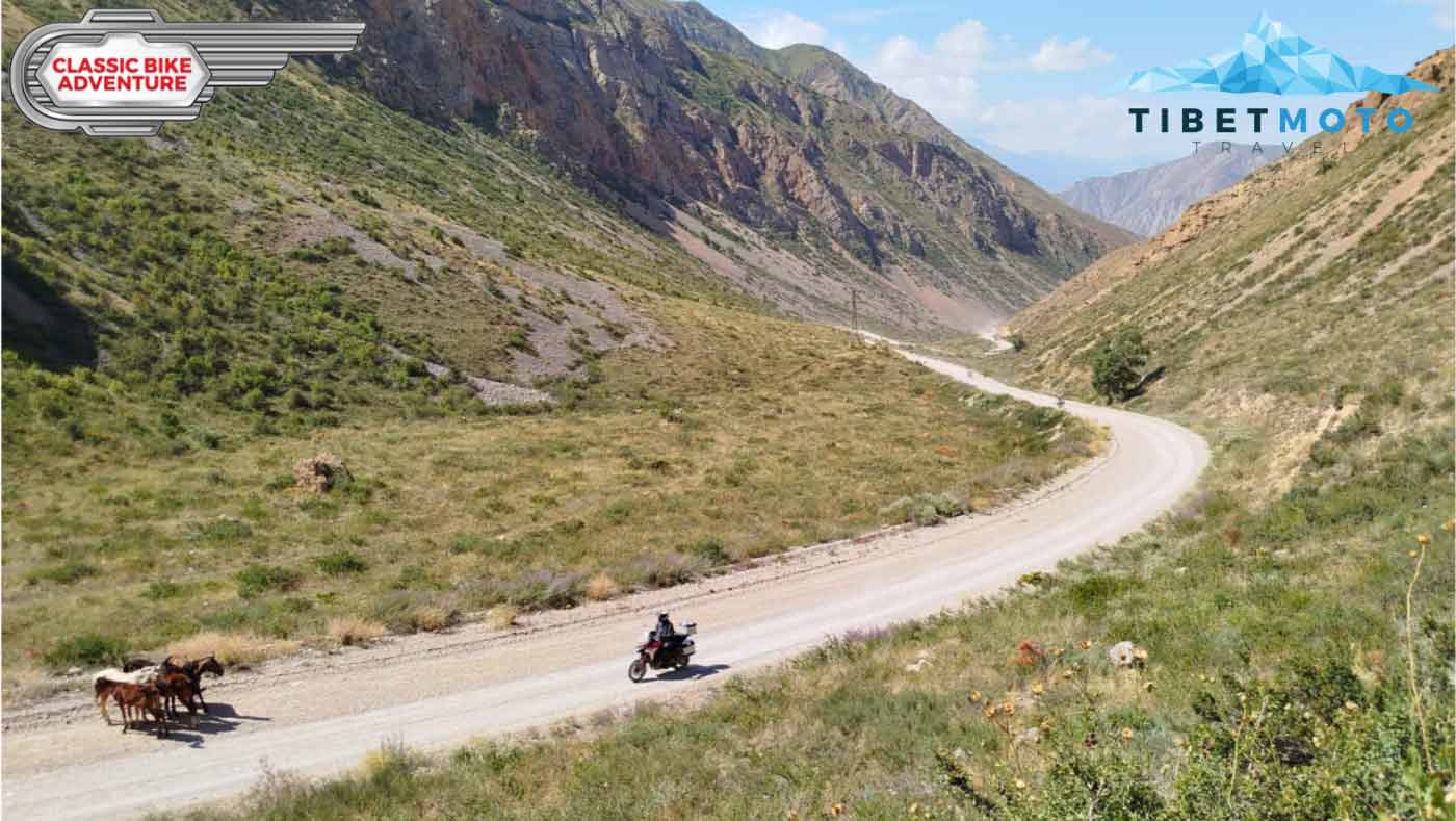 Central Asia Tour – Riding Off Road on a Motorcycle