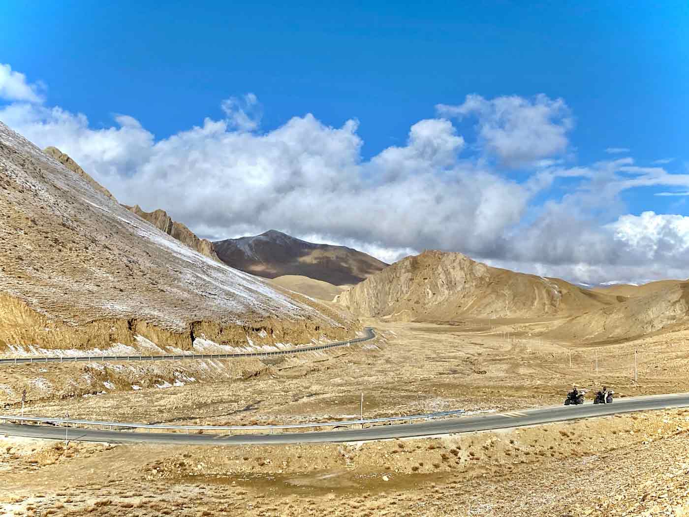 Two Riders In Tibet